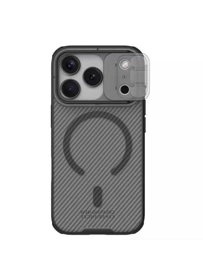 Nillkin CamShield Pro Magnetic cover case Clear version for Apple iPhone 17 Pro 6.3 (2025) - Black - Image 1