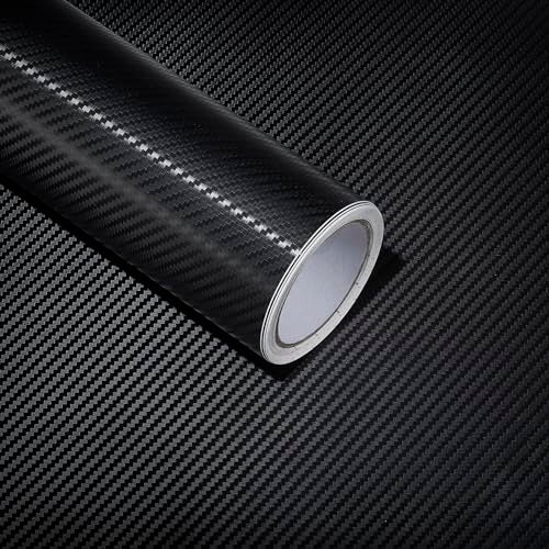 ANT 5D Carbon Fiber Car Wrap Vinyl Outdoor/Interior Realistic Carbon Design Vinyl Wrap for Cars, Boat, Bike (5D, 12inch x 10ft) - Image 1