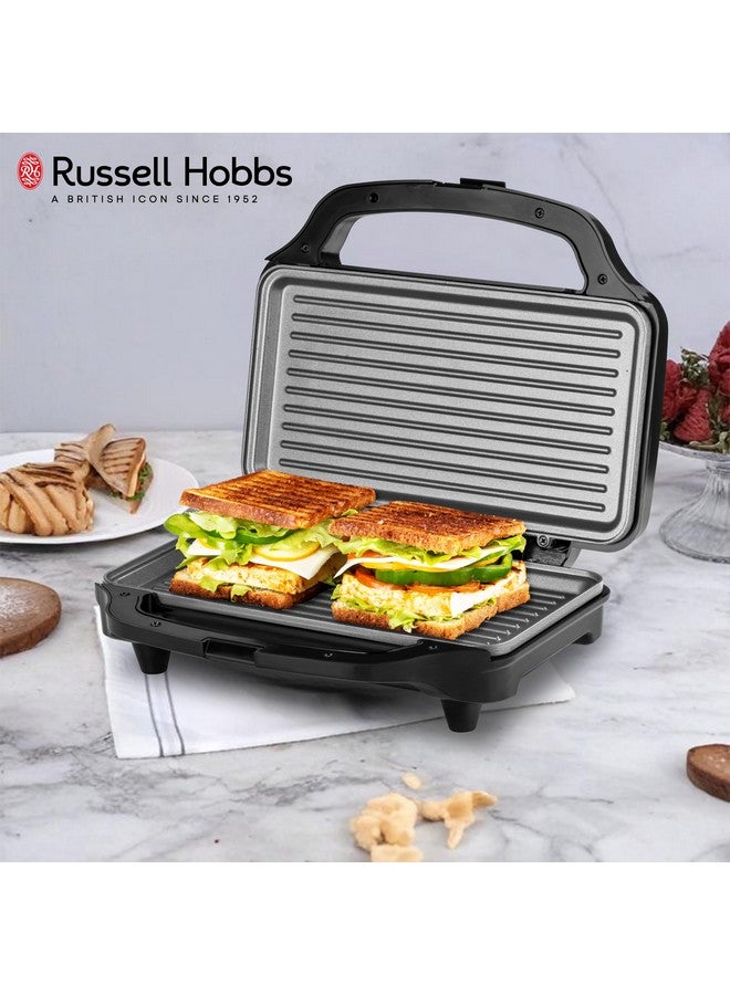 Russell Hobbs RST900M3XL 900W 3-in-1 Sandwich Maker | Toast, Waffle & Grill Plates | Cool-Touch Handle | Ready-to-Cook Indicator | Overheat Safety Protection | Compact Design | 2-Year Warranty - Image 3