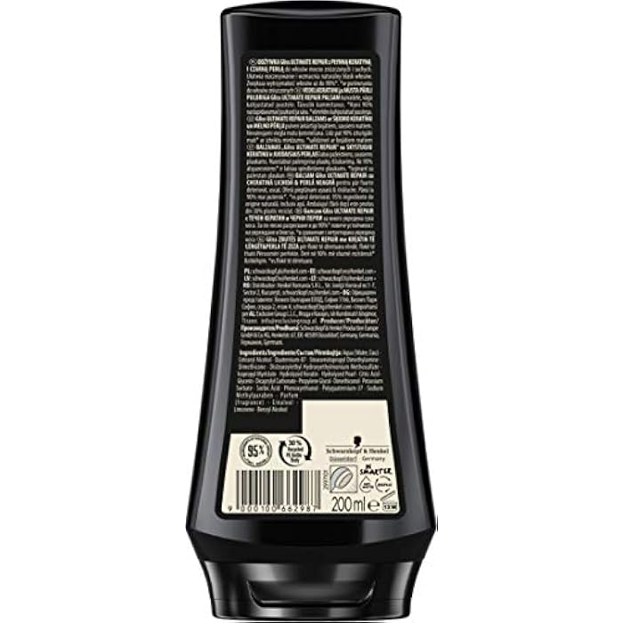 Gliss Schwarzkopf For women, 200 ml Ultimate Repair Conditioner - Image 2