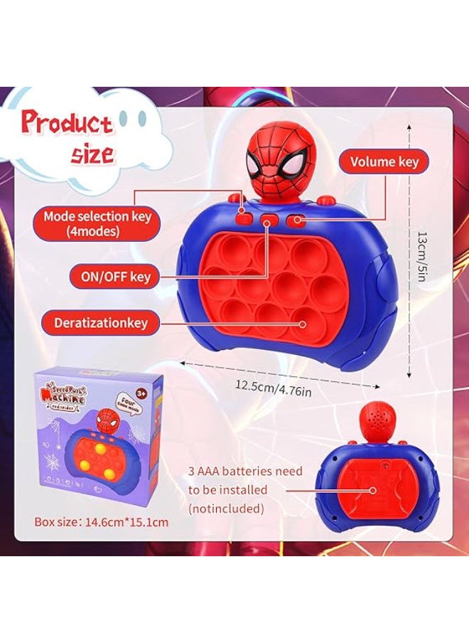 ماركة غير محددة - لعبة Pop Quick Push Bubbles، لعبة Pop It الإلكترونية، لعبة ألغاز Pop It Fidget، لعبة Pop It Light Up، لعبة Push Pop للتحكم في ألعاب الفقاعات الحسية للأطفال والبالغين - Image 1