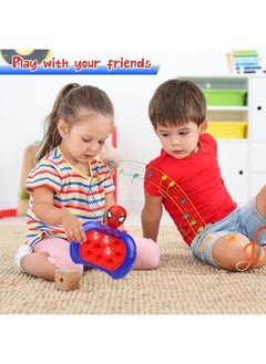 ماركة غير محددة لعبة Pop Quick Push Bubbles، لعبة Pop It الإلكترونية، لعبة ألغاز Pop It Fidget، لعبة Pop It Light Up، لعبة Push Pop للتحكم في ألعاب الفقاعات الحسية للأطفال والبالغين  - Image 2