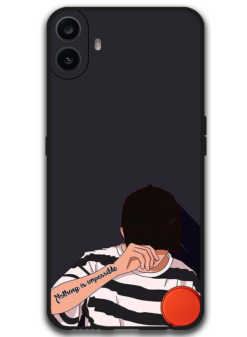 Theodor Protective Case Anti Scratch Shock Proof Bumper Cover For Nothing CMF Phone 1 Nothing Is Impossible 1 - Image 1