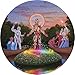 Pomegranate Circular 500Piece Jigsaw Puzzle for Adults Adrian Coxs The Birth of Spirit Gardener Circular Puzzle Matte Finish Snug Fit - Image 3