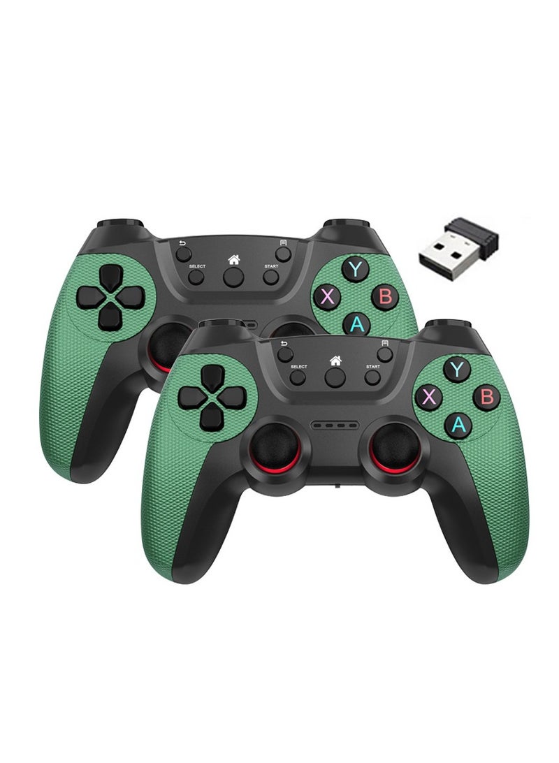 2.4G Doubles Wireless Gamepad for Linux/Android Phone Wireless Controller, TV Computer, Double Controller