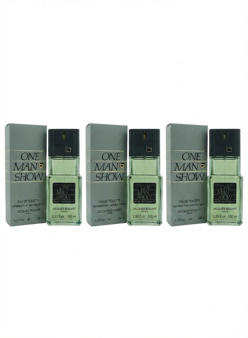 جاك بوغارت ​عرض التوفير الكبير: عطر ون مان شو - مجموعة 3 قطع بسعر مميز - Image 1
