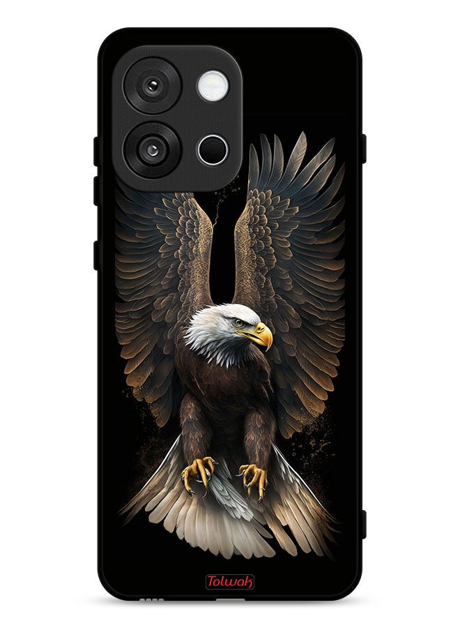 Tolwak OnePlus 13s Protective Case Cover Eagle Spread Wings - Image 1