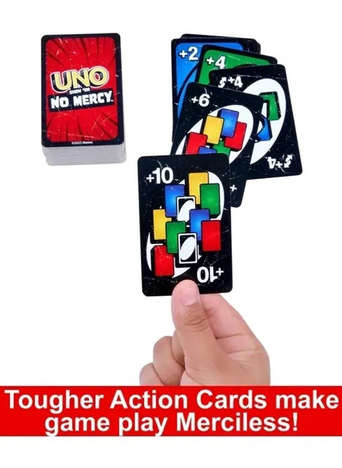 EHOME UNO Show Em No Mercy Card Game - New Party Table Family Entertainment UNO Games - Are Wild for 2-10 Players, 7+Years Old - Image 5
