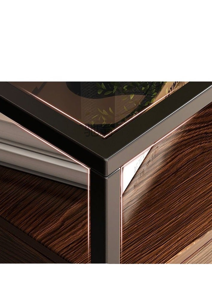  CityRiya-Long منضدة ، طاولات حديثة بجانب السرير مع رف التخزين ، 40*34*50 سم أريكة الجانبية ، خزانة ملابس نهاية ، خزانة تخزين السرير ، مائدة سرير منظم خزانة لغرفة المعيشة ، غرفة نوم  - Image 5