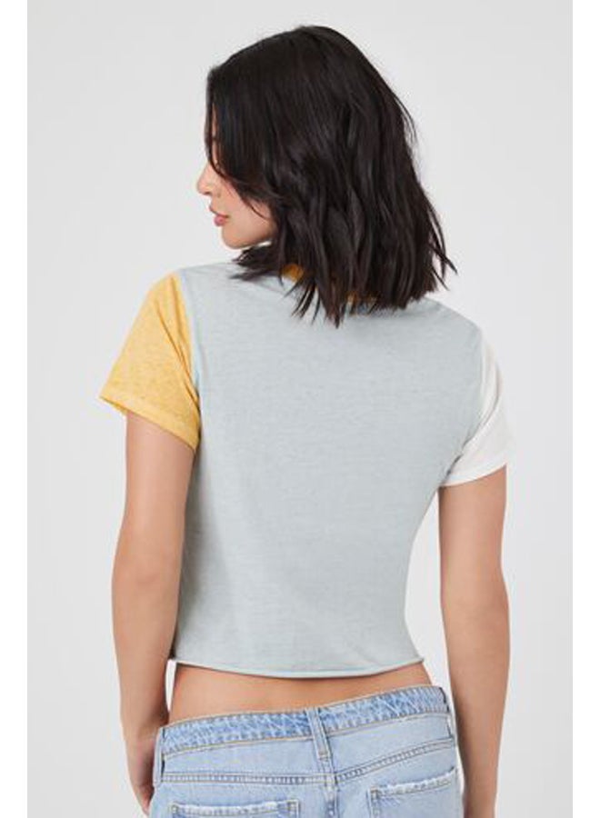 FOREVER 21 ACDC Graphic Cropped Tee  - Image 3