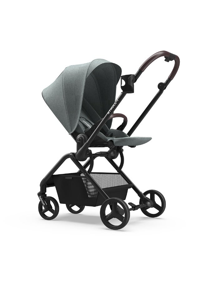 TEKNUM STROLL - 1 Reversible Travel Stroller - Olive Green - Image 3