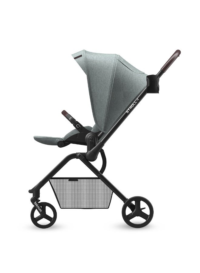 TEKNUM STROLL - 1 Reversible Travel Stroller - Olive Green - Image 5