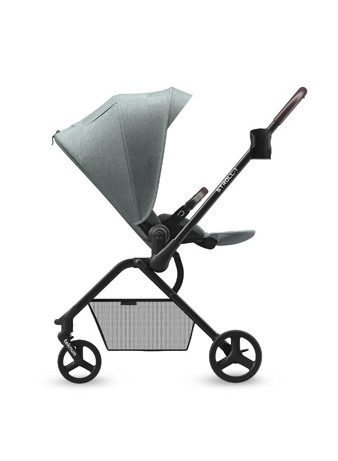 TEKNUM STROLL - 1 Reversible Travel Stroller - Olive Green - Image 1