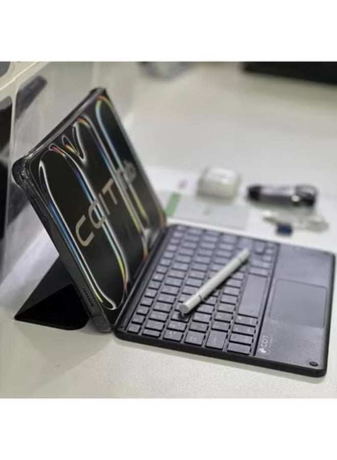 CCIT Tab 17 Pro 10.1-Inch Android Tablet with 8GB RAM 256GB Storage, Dual SIM 4G LTE, WiFi, IPS HD Display, Touch Pen, Bluetooth Headset, Keyboard & Case – 6000mAh Battery for Work & Study - Image 2