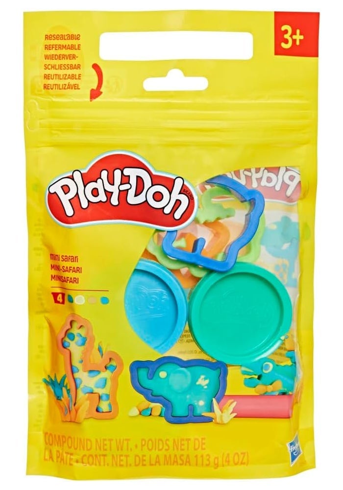 Play-Doh Mini Safari Set - Arts & Crafts Animal Toys for Kids 3+ - Image 3
