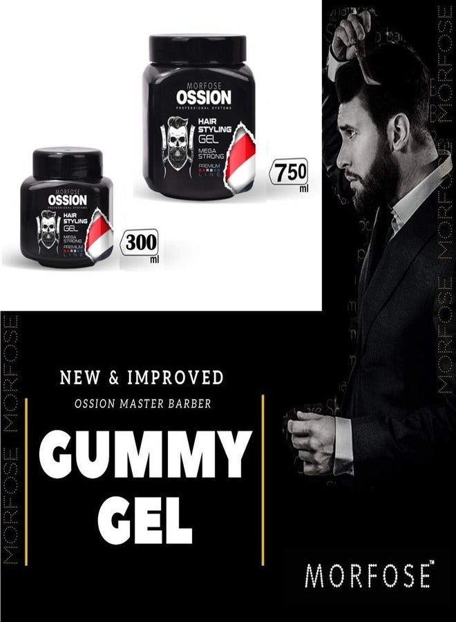 مورفوز جل الشعر مورفوس أوسيون ميجا سترونج ريد جام 750 مل: تثبيت وتصفيف قوي للغاية - Image 5