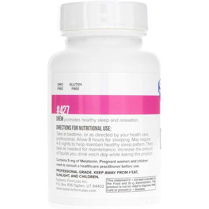 Systemic Formulas: #427 - DReM - Sleep Aid - Image 5