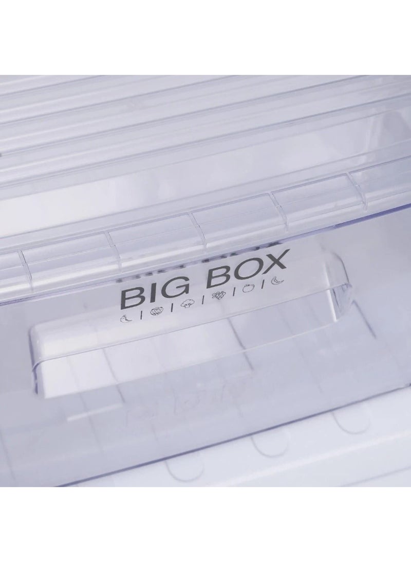 يونيون إير ثلاجة يونيون اير جوستو ديفروست ديجيتال، 310 لتر، فضي - RD-320VV-DH - Image 2