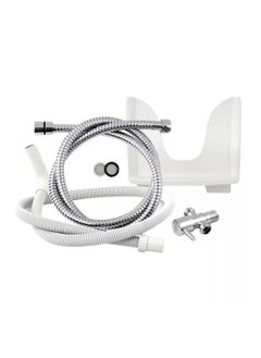 DubaiGallery Bathroom Portable Automatic Wash Basin Prayer Plastic Muslim Foot Washer White  - Image 3