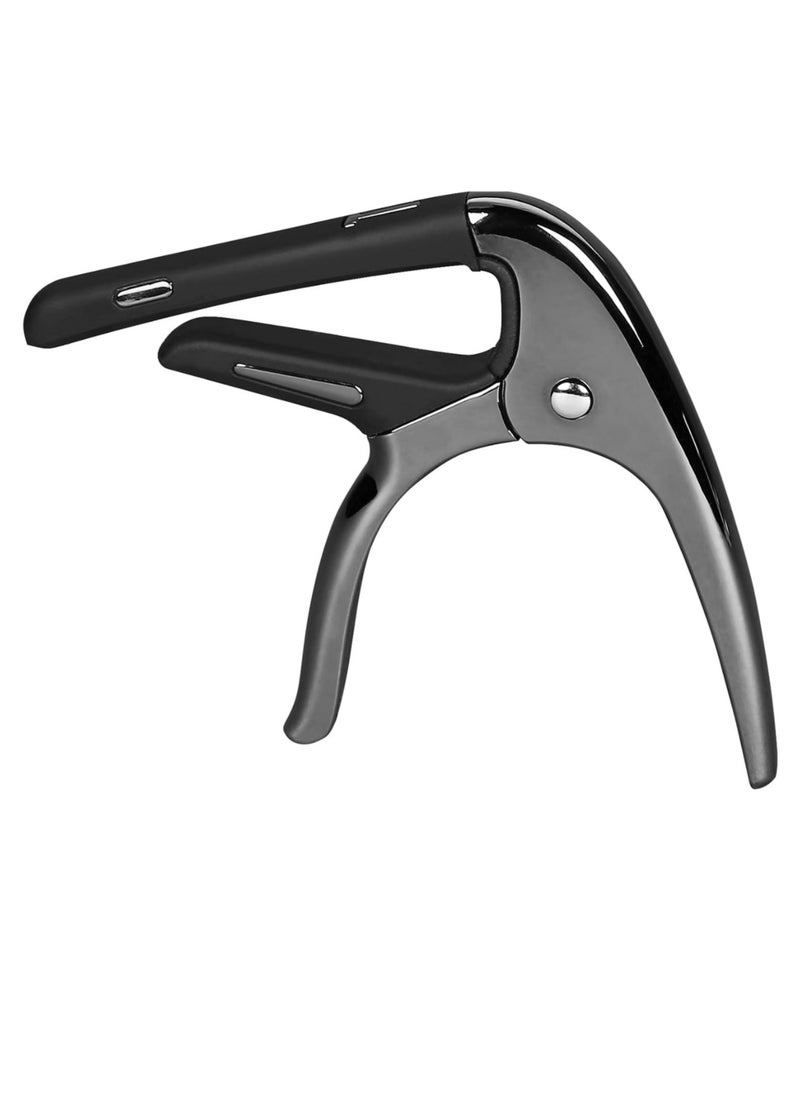 Capo for Acoustic Guitars Electric Guitars and Ukuleles with Thin and Light Hidden Torsion Spring  - Image 1