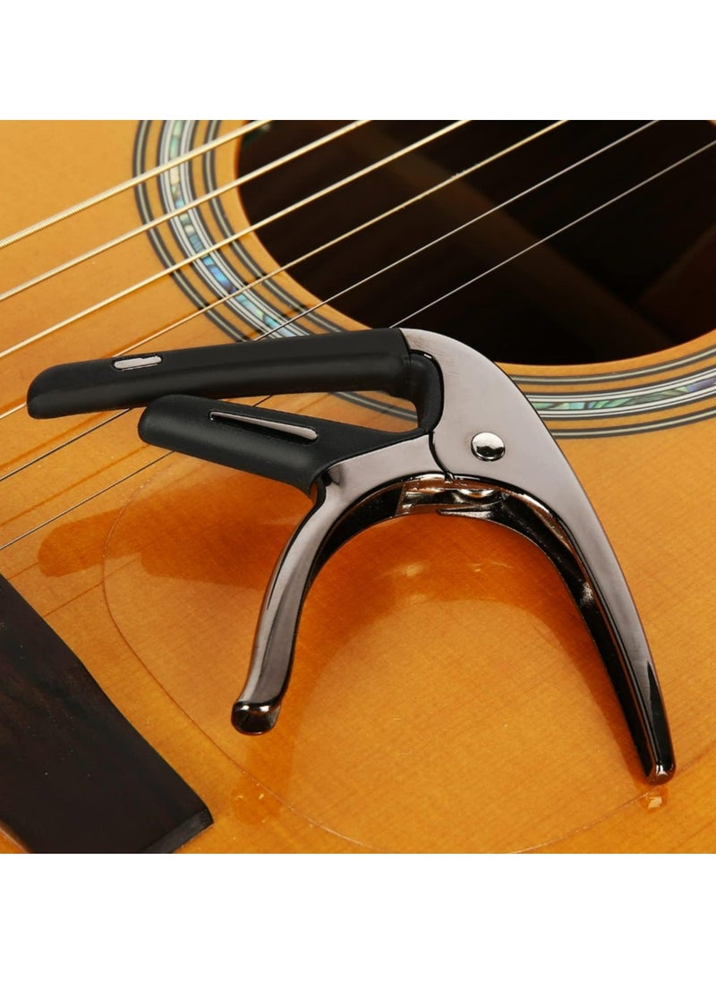 Capo for Acoustic Guitars Electric Guitars and Ukuleles with Thin and Light Hidden Torsion Spring  - Image 3