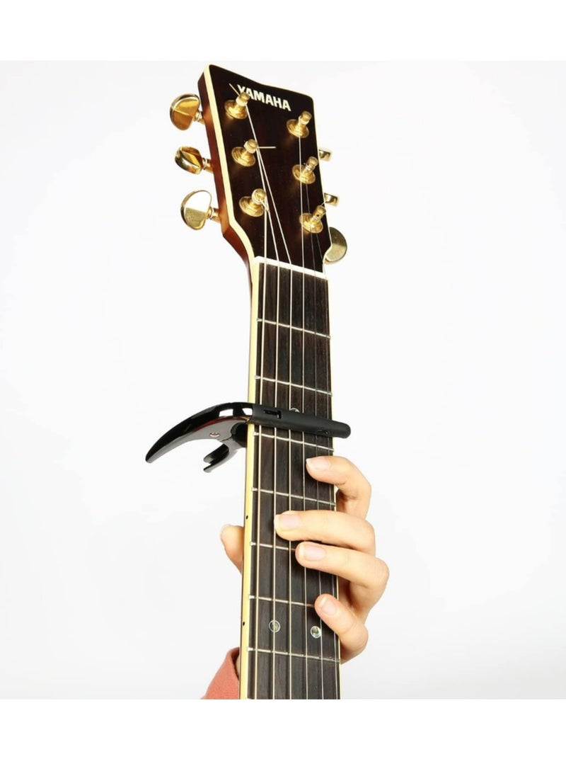 Capo for Acoustic Guitars Electric Guitars and Ukuleles with Thin and Light Hidden Torsion Spring  - Image 4