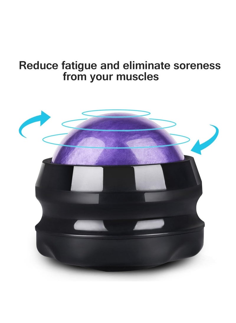 Loquat Manual Massage Roller Ball - Massager and Therapy Tool for Sore Muscles, Shoulders, Arms, Neck, Back, Feet, Body, Deep Tissue, Stiffness, Joint Pain, Stress Relief - Image 1