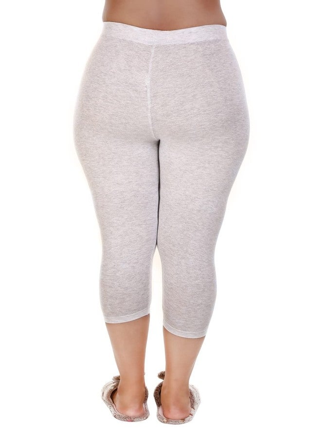 MUKHAKSH (Pack of Girls Grey Capri (11-12 Years) - Image 2