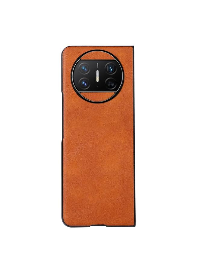 اس-توب جراب لهاتف Huawei Mate X3 مصنوع من جلد البقر والبولي يوريثين - Image 2