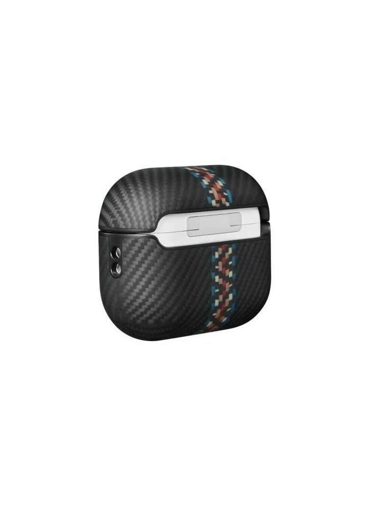 PITAKA - MagEZ Case, MagSafe-compatible protective case for Apple Airpods Pro/Pro 2 - Rhapsody 600D - Image 1