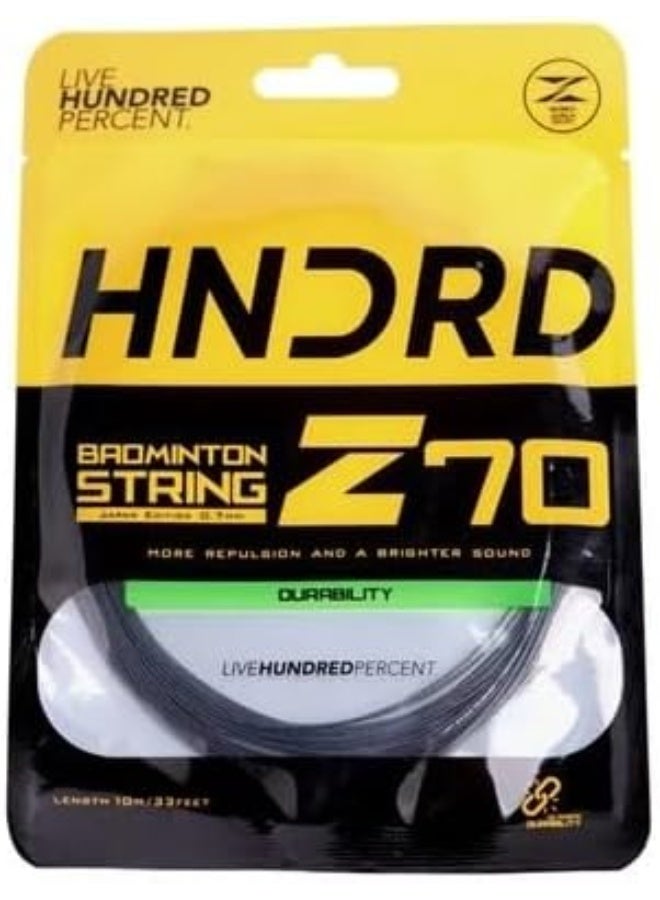 HUNDRED 70-Z Badminton Chain, Graphite Black