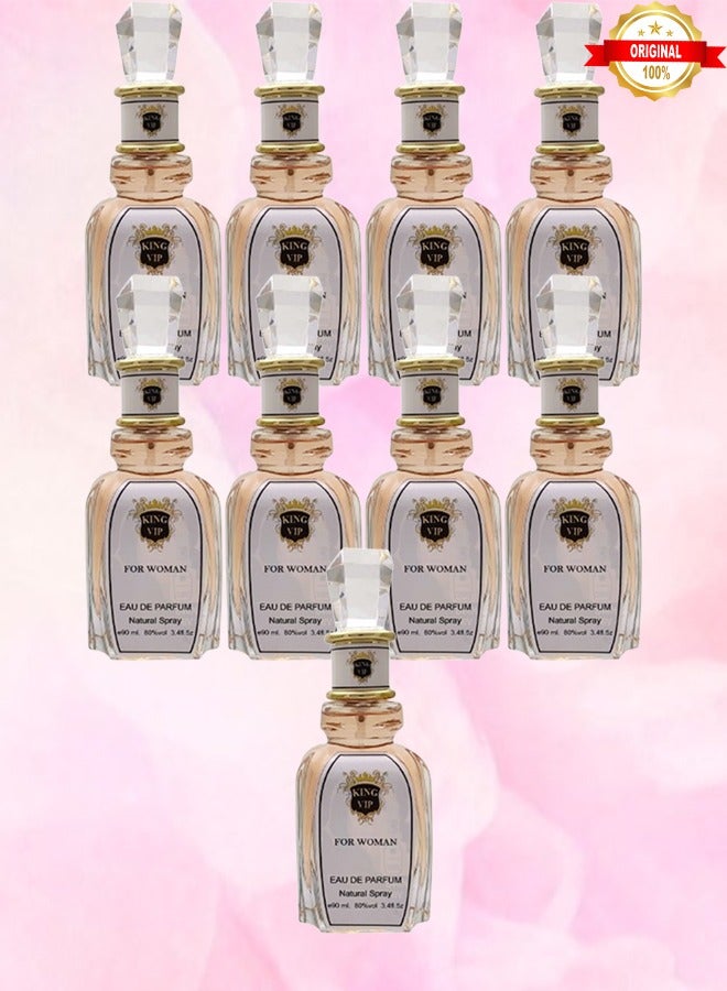 كينج 9 قطع عطر في اي بي للنساء 100 مل - Image 1