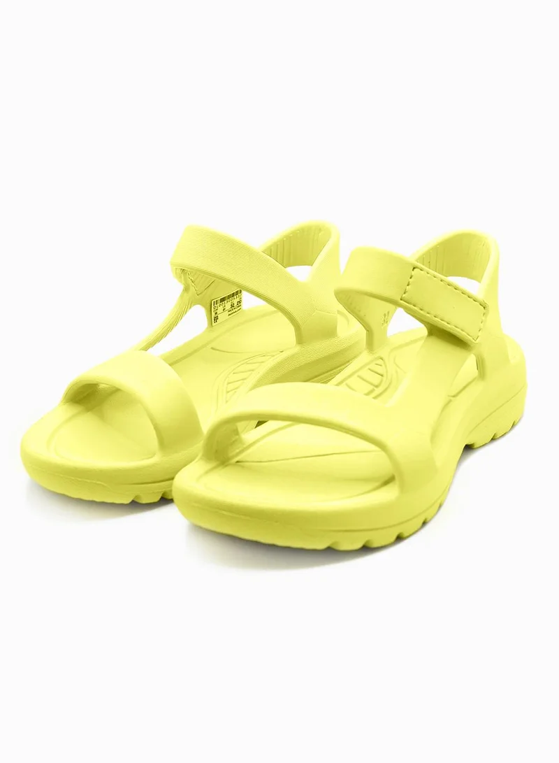 DUOZOULU Light Yellow Cool Sandals for Women | Best Price UAE