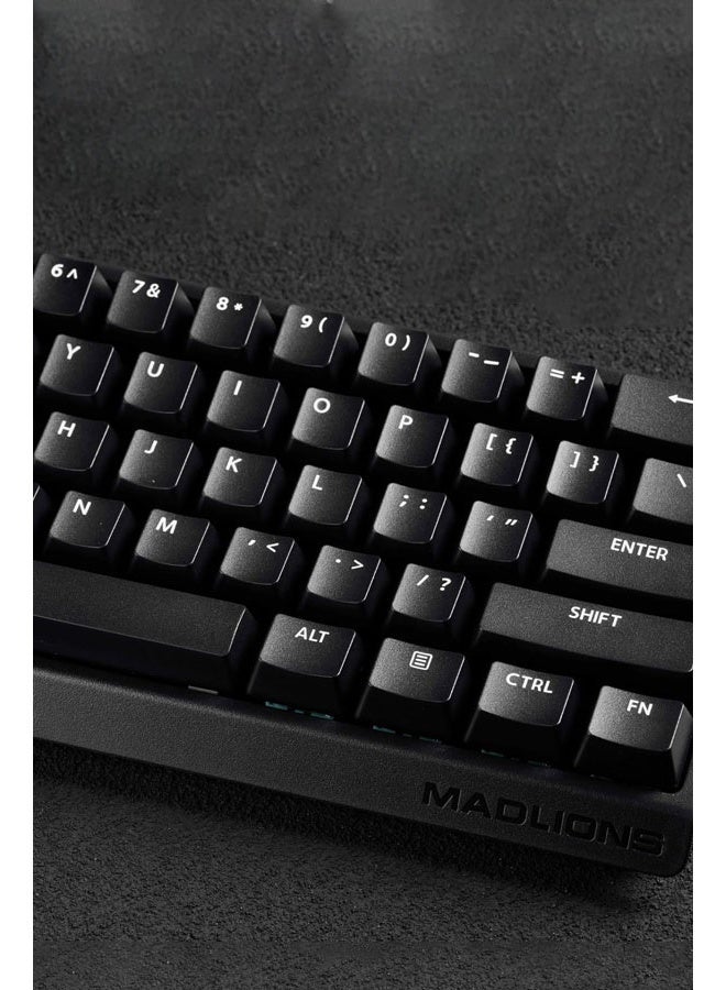 MADLIONS MAD 60HE Gmaing Keyboard,RGB Mechanical Keyboard Magnetic Switches Hot Swap Customized FPS Gaming Keyboard with Adjustable Actuation, 8000 Hz Polling Rate, Rapid Trigger Mode, Hall Effect Switches, for PC/Mac, Black ﻿ - Image 5