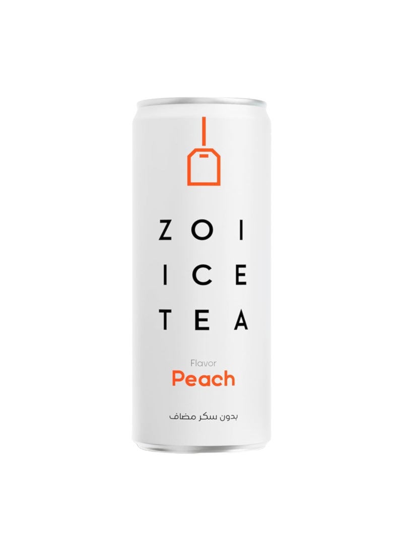Zoi Ice Tea Peach Ice Tea - Image 2