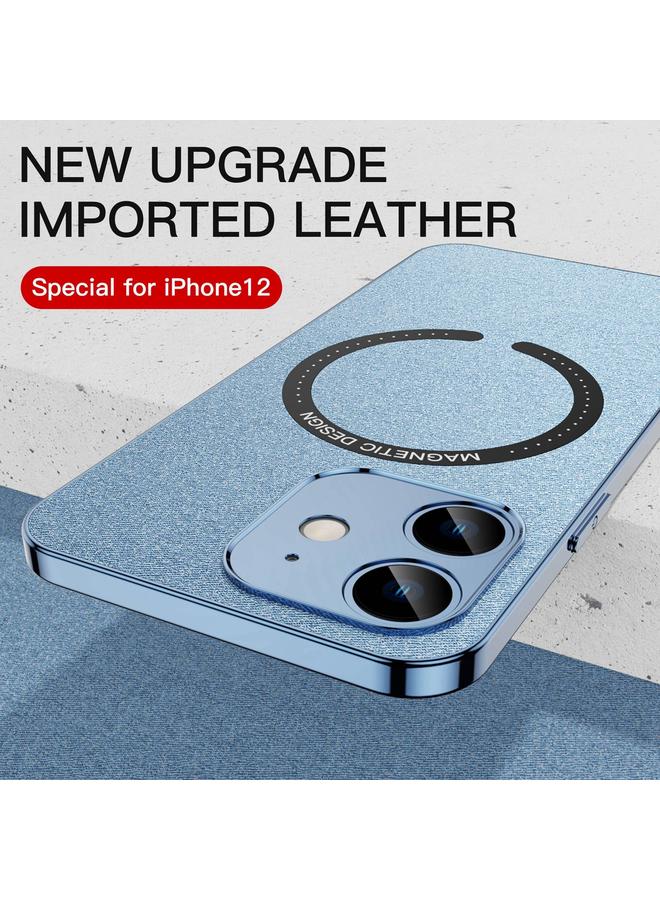 Zaboon Case For iPhone 12 mini Leather Electroplated Magsafe Case - Image 4