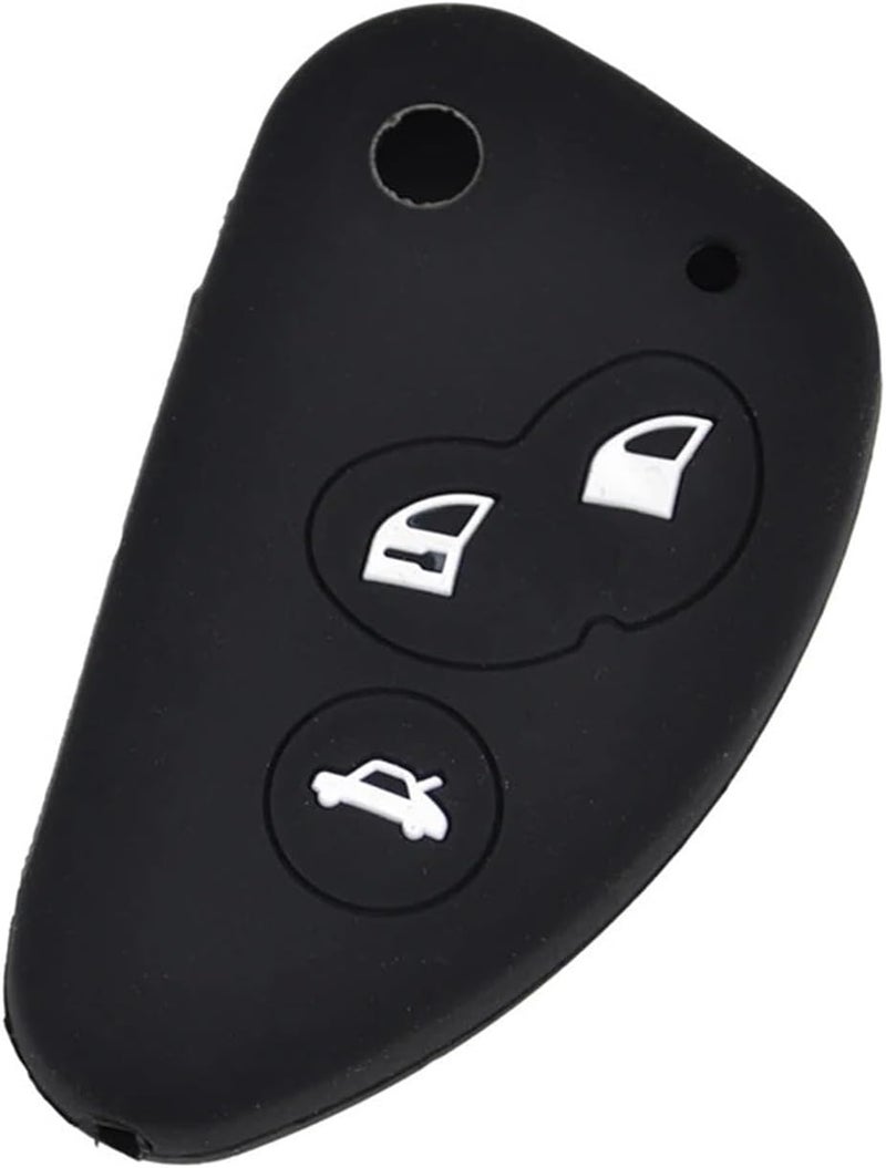 QASULER 3 Button Silicone Key Cover for Alfa Romeo - Image 1