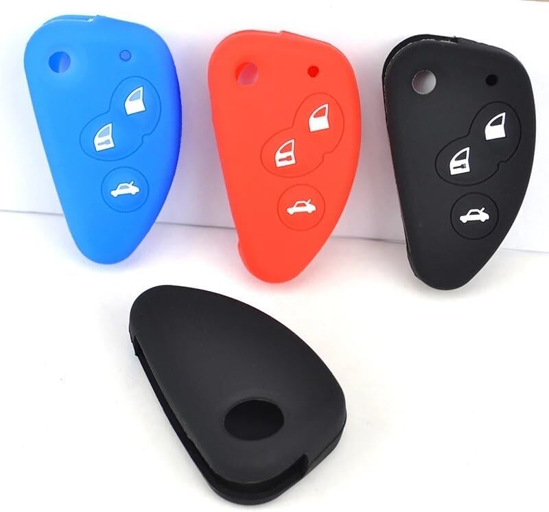 QASULER 3 Button Silicone Key Cover for Alfa Romeo - Image 3