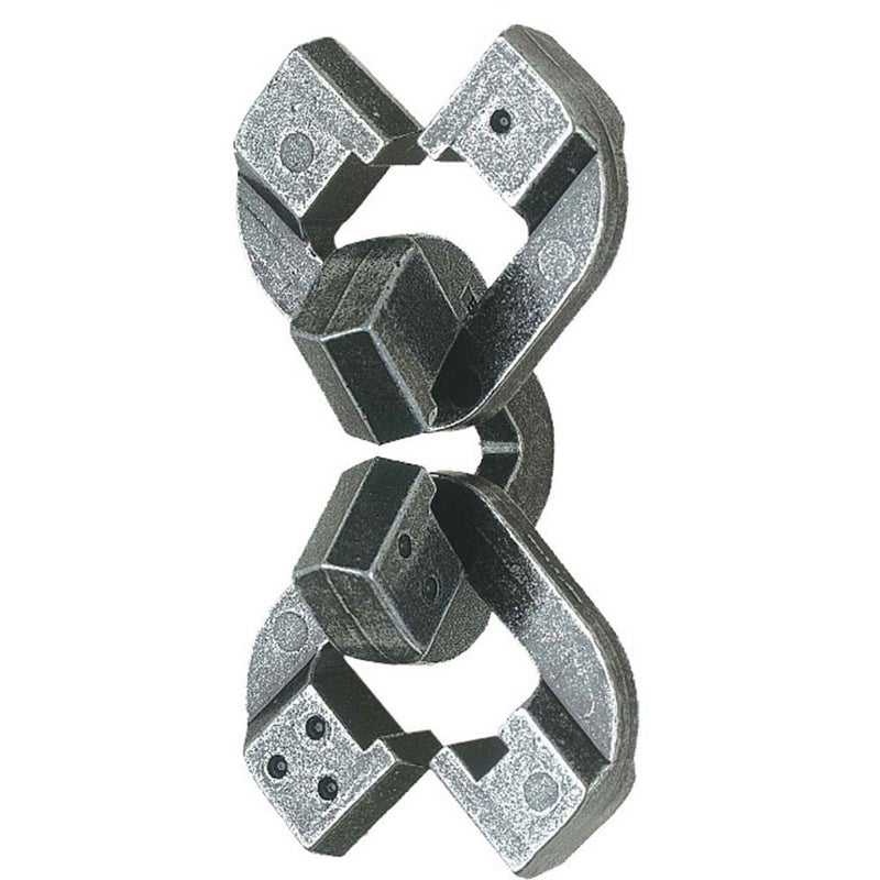 Hanayama Cast Metal Puzzle Chain - Image 1