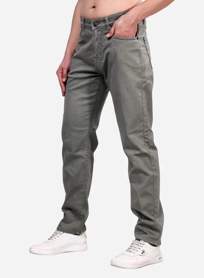 Stylox Stylox Stylox Relaxed Fit Light Grey Color Jeans