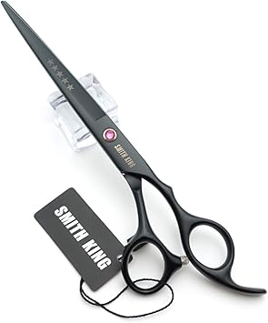 Smithking 70 inch Hair Scissors Set Hair Cutting Scissors thinning Scissors with Razor Combs in 1 Set Black - Image 3