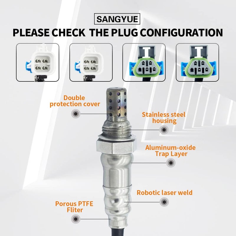 Sangyue 4X Oxygen O2 Sensor Set - Image 3