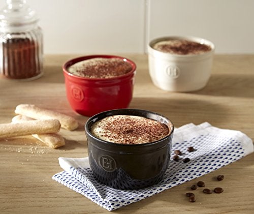 Emile Henry Made in France 8.5 oz Ramekin (Set of 2), 4" by 2"5', Burgundy Red - Image 3