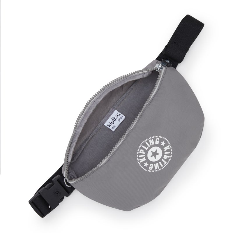 kipling Fresh Lite Inviting Grey C Small Waistbag - Image 3