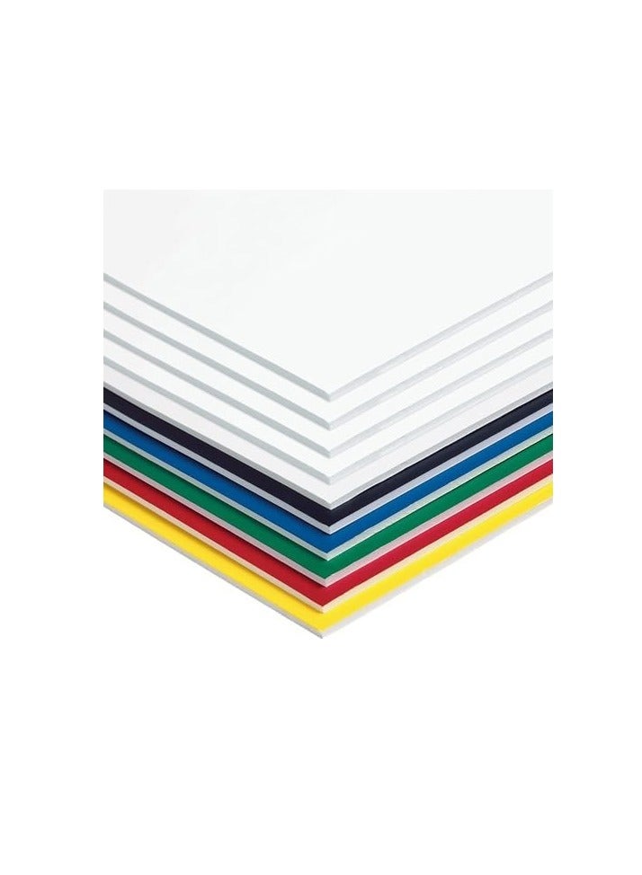 Generic 10-Piece Foam Boards 50x70 Size Multicolour  - Image 2