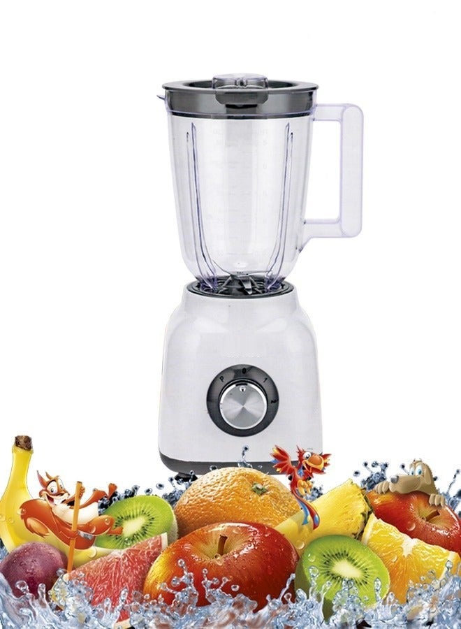 REFURA 2 in 1 Countertop Blender, 1.5L, Grinder Attachment, 2 Speed, Pulse Setting, Dishwasher Safe, Easy Clean, Stain Resistant, Make Smoothies Shakes Soups Sauces, Quick Blending RE-10207 - Image 4