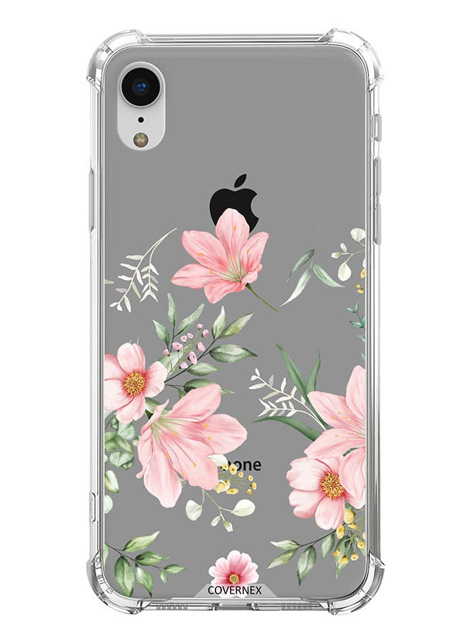Covernex Shockproof Protective Case Cover For Apple iPhone XR Watercolor Flower - Image 1
