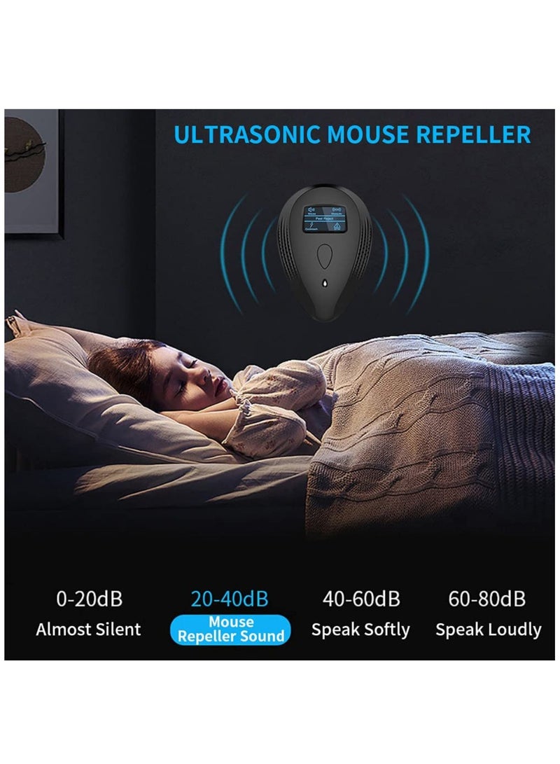 Zikra Ultrasonic Pest Repellent - Effective Mouse, Rat, and Insect Control for Mosquitoes, Flies, Wasps, Ants, Spiders, Bed Bugs, Fleas, Roaches, Rats, and Mice - 2 Pack - Image 3