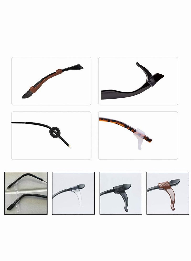 19 Pairs Eyeglasses Retainers Eyeglass Ear Hook Silicone Anti slip Eyeglass Holder Round Eyeglass Retainers Suitable for Sunglasses Reading Glasses - Image 4