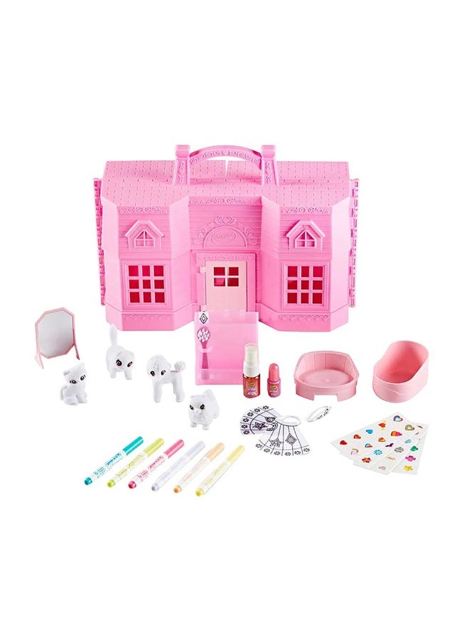 Crayola مجموعة لعب صالون الحيوانات الأليفة سكرابل سكرابي سوبر - Image 3